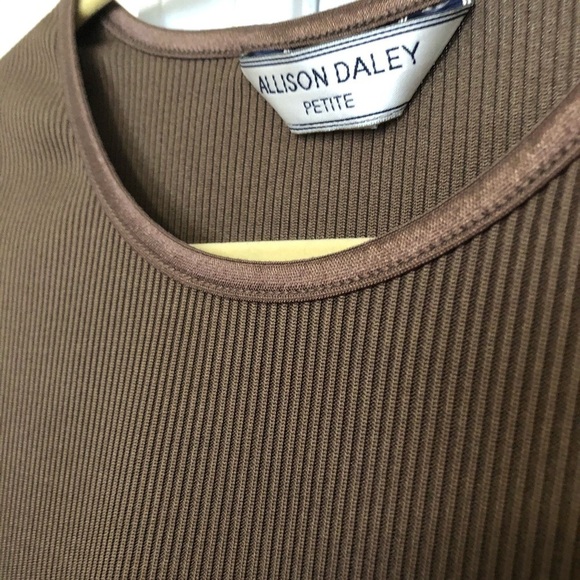 Allison Daley Petite Ribbed Tank - Picture 4 of 5